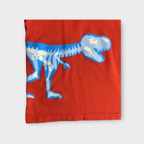 Mini Boden X-ray Skeleton Dinosaur Graphic Long Sleeve Shirt - Picture 2 of 5